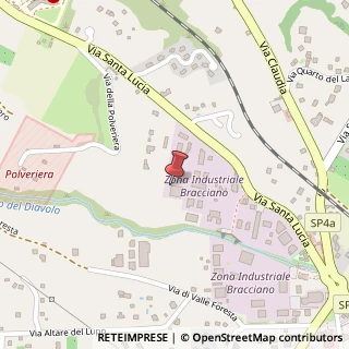 Mappa Via Santa Lucia, 12/h, 00062 Bracciano, Roma (Lazio)