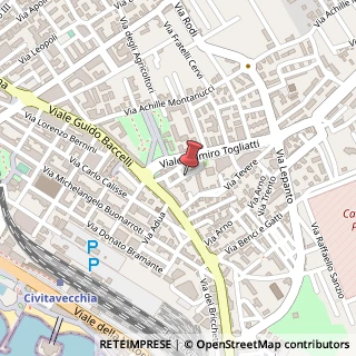 Mappa Via Villanoviani, 11, 00053 Civitavecchia, Roma (Lazio)