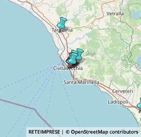 Mappa Via Po, 00053 Civitavecchia RM, Italia (29.13)