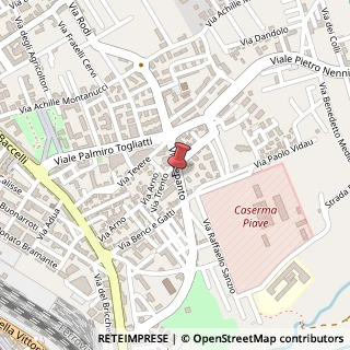 Mappa Via Lepanto, 11, 00053 Civitavecchia, Roma (Lazio)