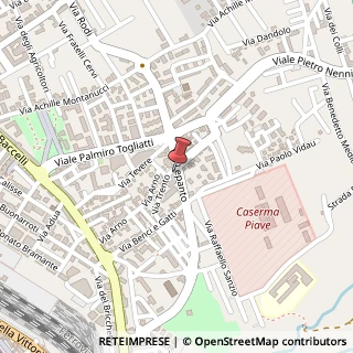 Mappa Via Lepanto, 9, 00053 Civitavecchia, Roma (Lazio)