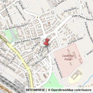Mappa Via Lepanto, 11, 00053 Civitavecchia, Roma (Lazio)