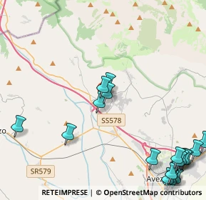 Mappa Via Vittorio Veneto, 67062 Magliano de' Marsi AQ, Italia (6.6295)