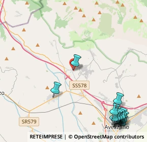 Mappa Via Vittorio Veneto, 67062 Magliano de' Marsi AQ, Italia (6.89067)