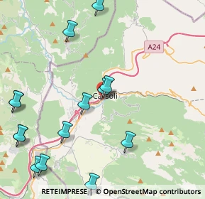 Mappa Via Roma, 67061 Carsoli AQ, Italia (5.58286)