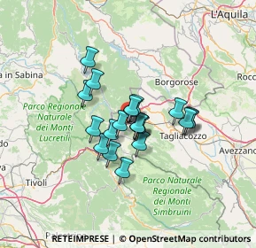 Mappa Via Roma, 67061 Carsoli AQ, Italia (9.235)