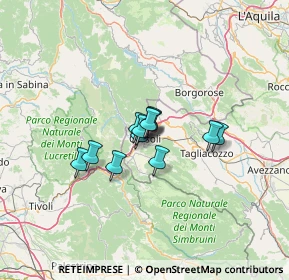 Mappa Via Roma, 67061 Carsoli AQ, Italia (7.77333)