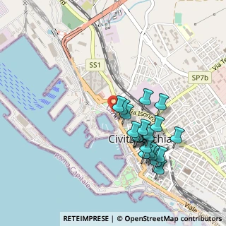 Mappa Via Cadorna, 00053 Civitavecchia RM, Italia (0.468)