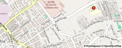 Mappa Civitavecchia