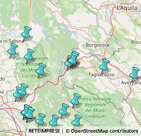 Mappa Piazza Aldo Moro, 67061 Carsoli AQ, Italia (23.052)