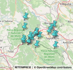 Mappa Piazza Aldo Moro, 67061 Carsoli AQ, Italia (11.69056)