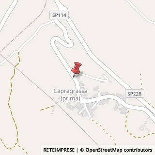 Mappa Contrada Capragrassa, 66041 Atessa CH, Italia, 66041 Atessa, Chieti (Abruzzo)