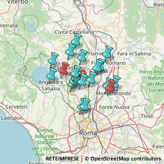 Mappa 00060 Sacrofano RM, Italia (9.81)