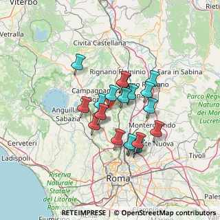 Mappa 00060 Sacrofano RM, Italia (10.7185)