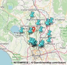 Mappa 00060 Sacrofano RM, Italia (12.9975)