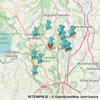 Mappa 00060 Sacrofano RM, Italia (6.62929)