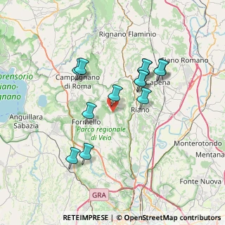 Mappa 00060 Sacrofano RM, Italia (6.80692)