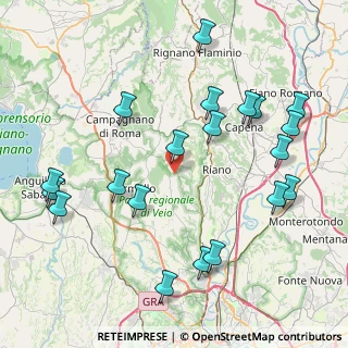 Mappa 00060 Sacrofano RM, Italia (10.0145)