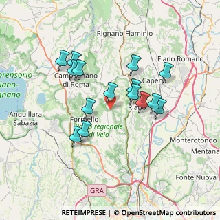 Mappa 00060 Sacrofano RM, Italia (6.612)