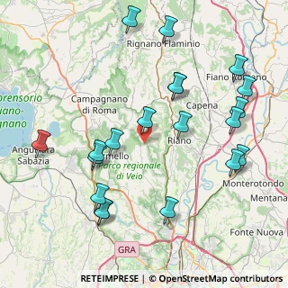 Mappa 00060 Sacrofano RM, Italia (9.7725)