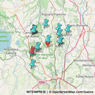 Mappa 00060 Sacrofano RM, Italia (6.39938)