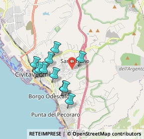 Mappa Via Pietro Nenni ang, 00053 Civitavecchia RM, Italia (1.66091)