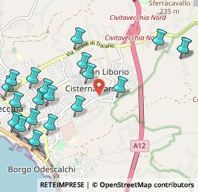 Mappa Via Pietro Nenni ang, 00053 Civitavecchia RM, Italia (1.381)