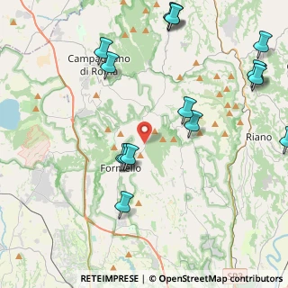 Mappa Via della Selva, 00060 Formello RM, Italia (5.62438)