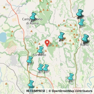 Mappa Via della Selva, 00060 Formello RM, Italia (6.477)