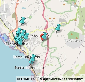 Mappa VIA AGOSTINO CERRETA, 00053 Civitavecchia RM, Italia (2.25316)