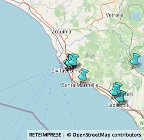 Mappa VIA AGOSTINO CERRETA, 00053 Civitavecchia RM, Italia (13.12636)
