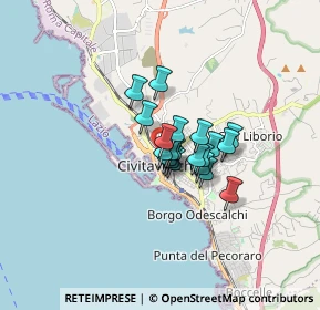 Mappa Via Alessandro Volta, 00053 Civitavecchia RM, Italia (0.9575)