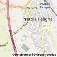 Map Pratola Peligna