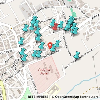 Mappa Via Paolo Vidau, 00053 Civitavecchia RM, Italia (0.24828)