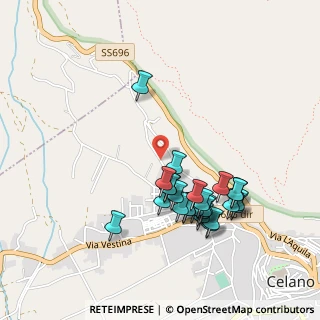 Mappa Via Benedetto Croce, 67043 Celano AQ, Italia (0.50269)