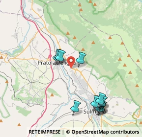 Mappa Via Località Santa Brigida, 67035 Pratola Peligna AQ, Italia (4.54154)