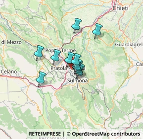 Mappa Via Località Santa Brigida, 67035 Pratola Peligna AQ, Italia (8.02333)