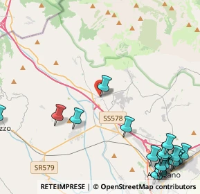 Mappa Via Isonzo, 67062 Magliano de' Marsi AQ, Italia (7.0945)