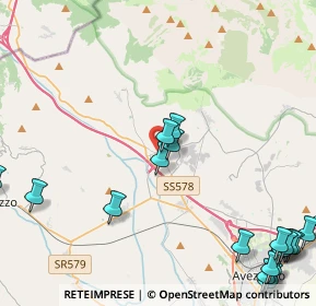 Mappa Via Isonzo, 67062 Magliano de' Marsi AQ, Italia (6.8675)