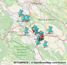 Mappa Via S. Domenico, 67062 Magliano de' Marsi AQ, Italia (10.34563)
