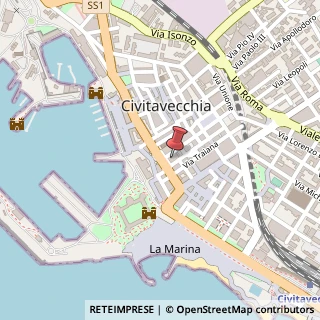 Mappa Piazza Vittorio Emanuele, 24, 00053 Civitavecchia, Roma (Lazio)