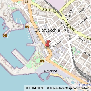 Mappa Via Nazario Sauro, 4, 00053 Civitavecchia, Roma (Lazio)
