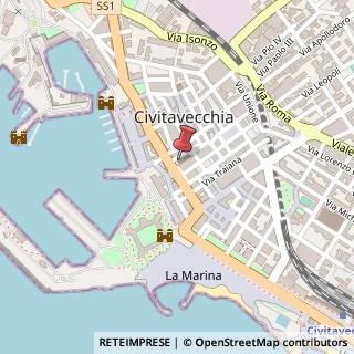 Mappa Piazza Vittorio Emanuele, 00053 Civitavecchia RM, Italia, 00053 Civitavecchia, Roma (Lazio)