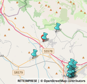 Mappa Via della Quercia, 67062 Magliano de' Marsi AQ, Italia (7.004)