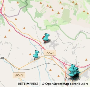 Mappa Via della Quercia, 67062 Magliano de' Marsi AQ, Italia (7.0945)