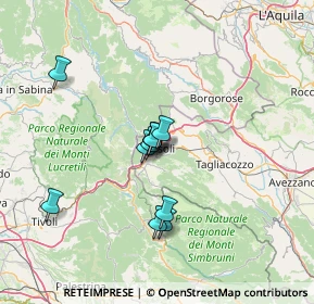 Mappa Via di Villaromana, 67061 Carsoli AQ, Italia (10.88364)