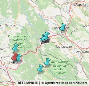 Mappa Via di Villaromana, 67061 Carsoli AQ, Italia (15.10455)