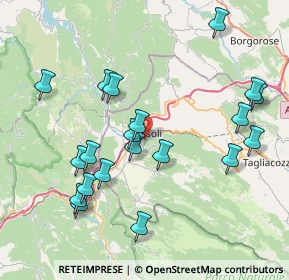 Mappa Via di Villaromana, 67061 Carsoli AQ, Italia (8.8135)