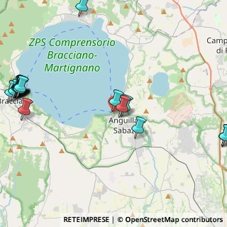 Mappa Via Maurizio Moris, 00061 Anguillara Sabazia RM, Italia (6.717)