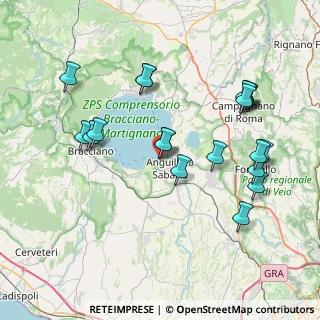 Mappa Via Maurizio Moris, 00061 Anguillara Sabazia RM, Italia (8.629)